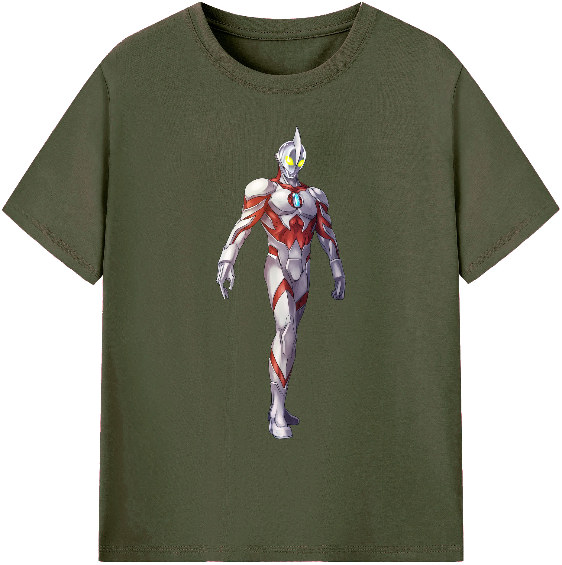 （画像用） ウルトラマン Ultraman 綿100％ メンズ半袖Tシャツ｜肌触りやわらか＆通気性